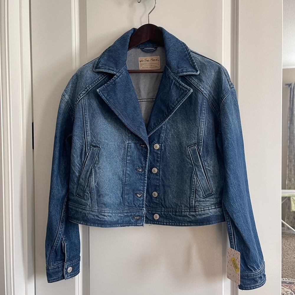 Free People Denim Jacket size S